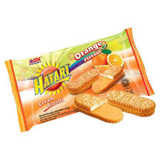 ASW HATARI Orange 柳橙夾心餅乾 190g