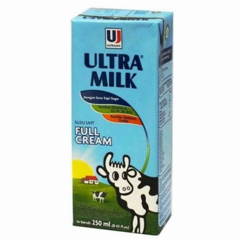 ULTRA JAYA MILK Full Cream 保久乳 250ml