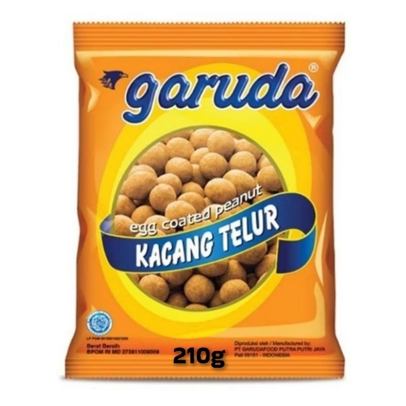 GARUDA Kacang Telur 蛋酥花生粉球 210g