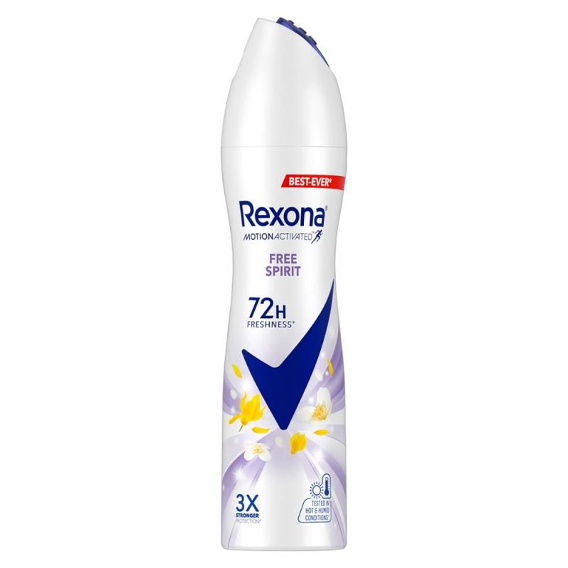 REXONA Free Spirit 制汗爽身噴霧-自由舒暢 135ml