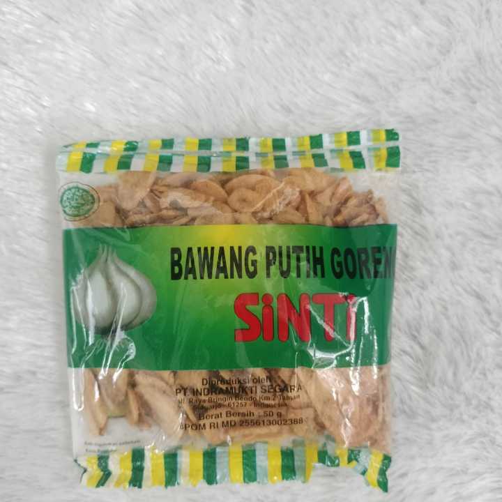 SINTI Bawang Putih Goreng 蒜片酥 50g