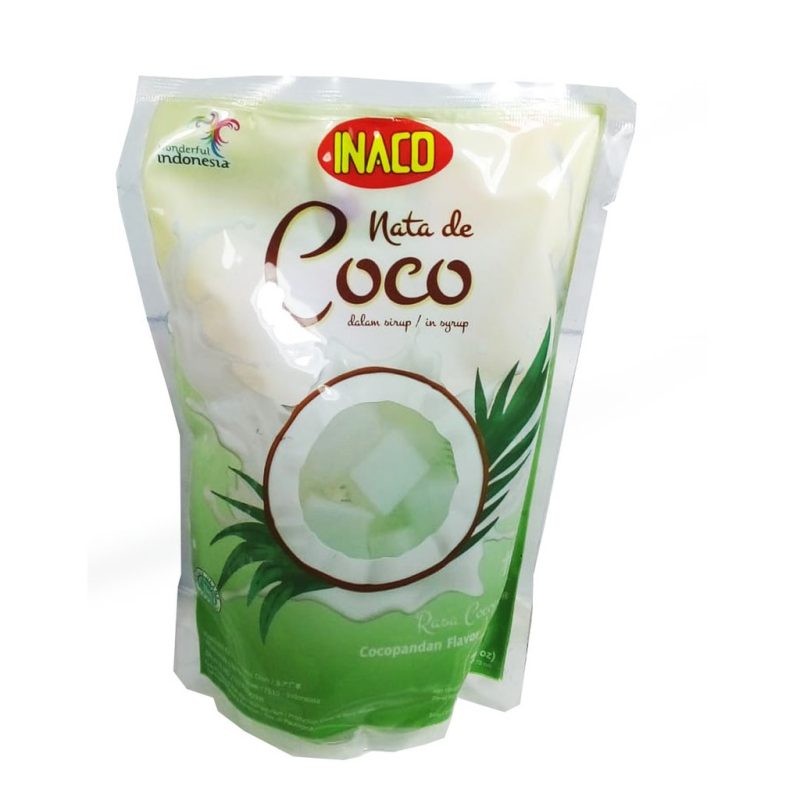 INACO Nata De Coco Cocopandan 香蘭椰果 360ml