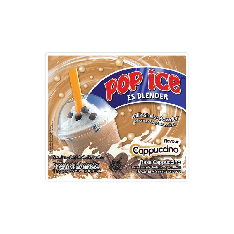 POP ICE Kopi Cappucinno 卡布奇諾咖啡粉 10*23g