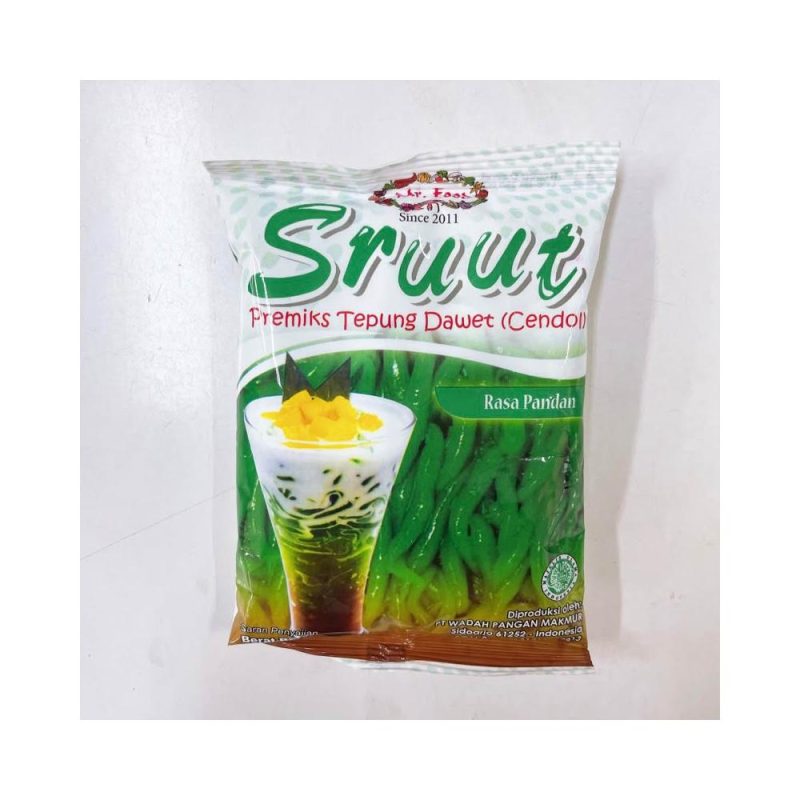 SRUUT Tepung Dawet Cendol Pandan 西谷涼粉香蘭 100g