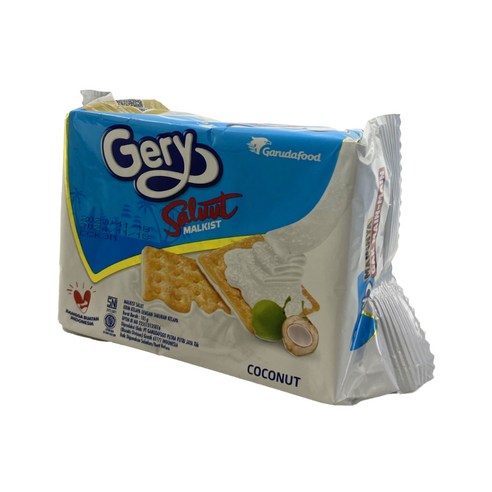 GERY Saluut Malkist Coconut 厚醬椰香蘇打餅 105g