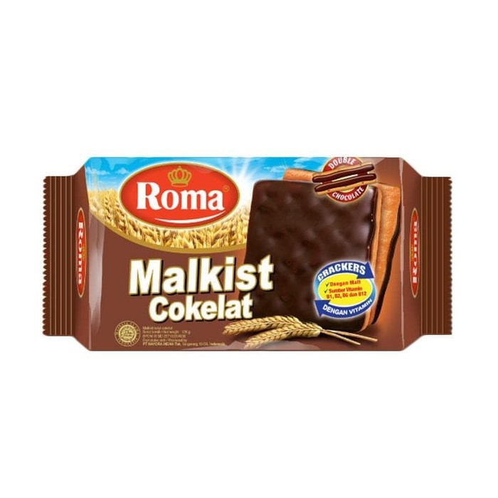 ROMA Malkist Cokelat 厚醬巧克力蘇打餅 90g