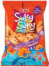 OISHI Suky Suky Udang  香辣蝦風味脆片 70g