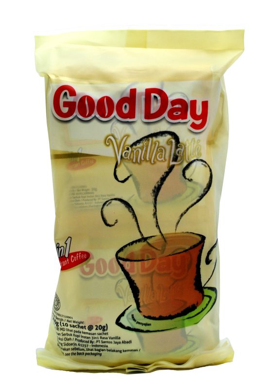 GOOD DAY Vanilla Latte 3in1 三合一咖啡 10*20g