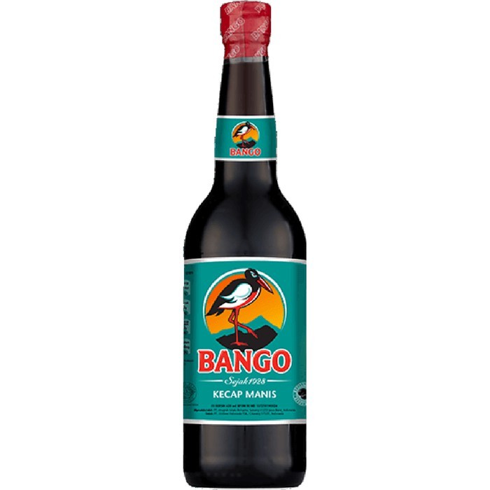 BANGO Kecap Manis 甜醬油玻璃瓶 620ml