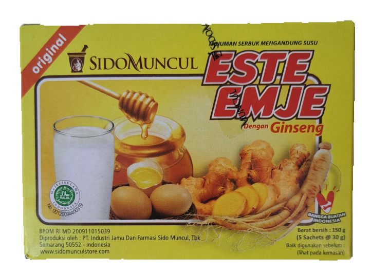 SIDOMUNCUL Este Emje 薑茶飲料粉 5*30g