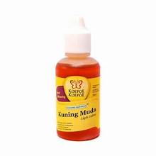 KOEPOE KOEPOE Pewarna Kuning Muda黃色食用色素 30ml