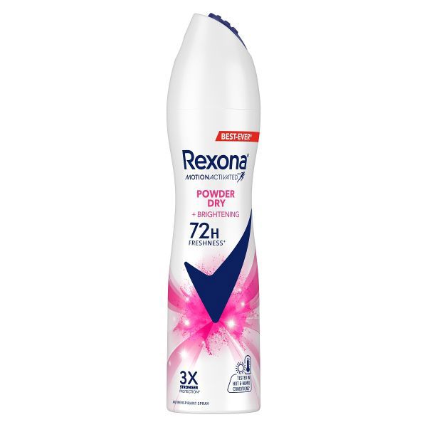 REXONA Powder Dry 制汗爽身噴霧-亮白乾爽 135ml