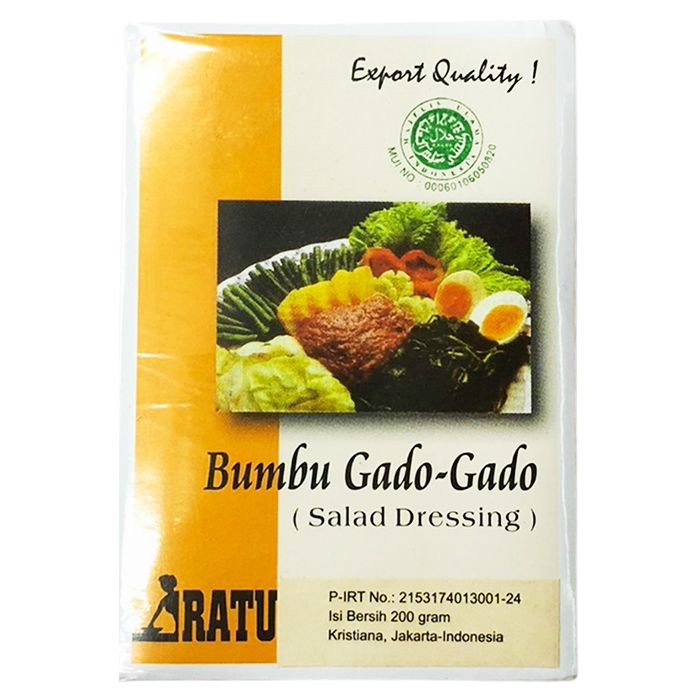 RATU Bumbu Gado-gado 調味料-印尼蔬菜沙拉醬 200g