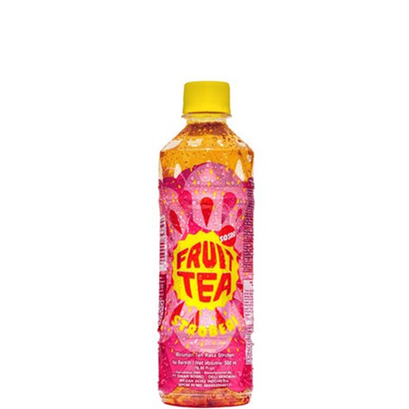 SOSRO Fruit Tea Strawberry 草莓茶 500ml