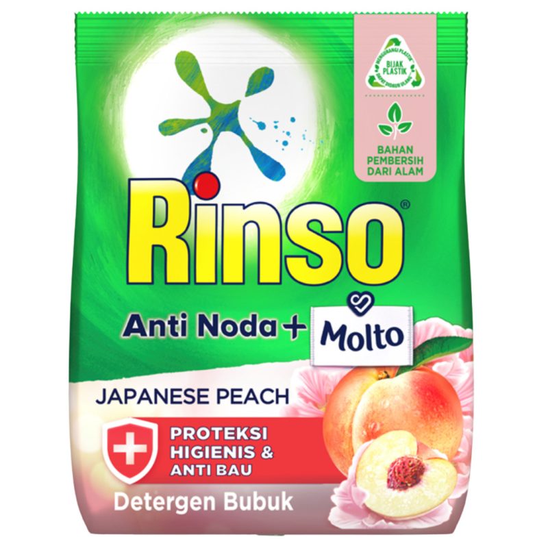 RINSO Cair Molto Peach Deterjen 洗衣精-桃子 700ml