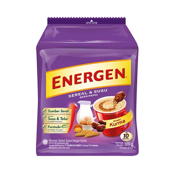 ENERGEN Kurma Sereal 椰棗麥片 10*30g