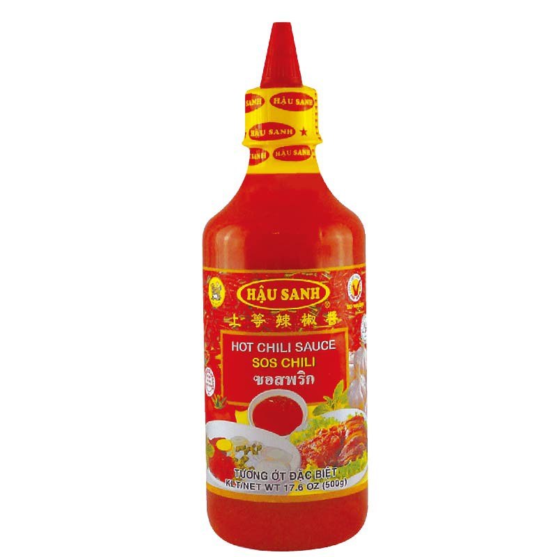 HAU SANH Hot Chilli Sauce 辣椒醬 500g