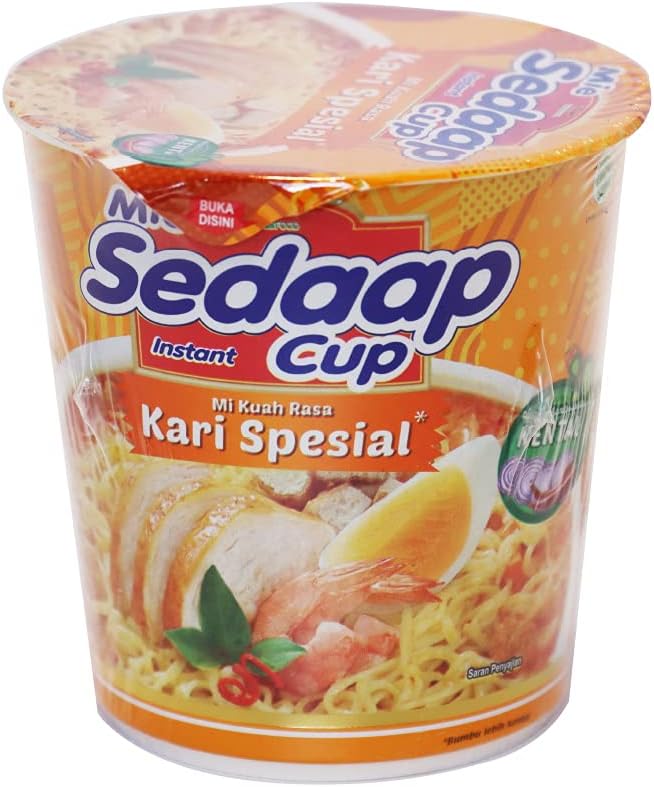 SEDAAP Cup Kari Spesial 咖哩雞湯杯麵