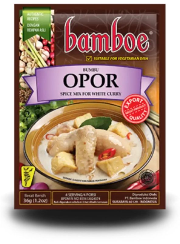 BAMBOE Bumbu Opor 印尼白咖哩料理包 36g