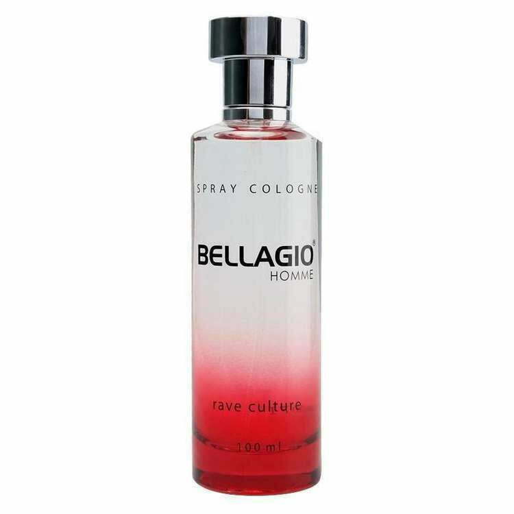 BELLAGIO Spray Cologne Rave Culture 香水-紅 100ml