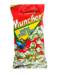 MUNCHER Beef Spicy Green Peas 辣牛肉碗豆 70g