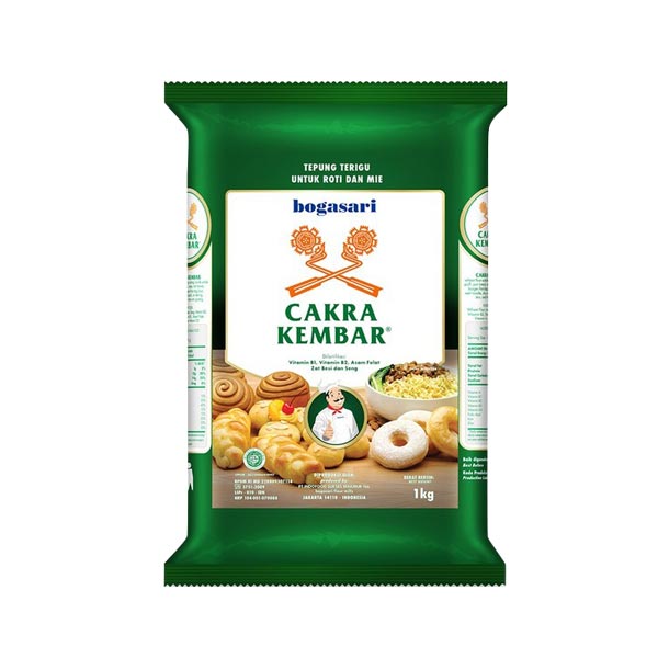 BOGASARI Tepung Cakra Kembar 麵粉 1kg