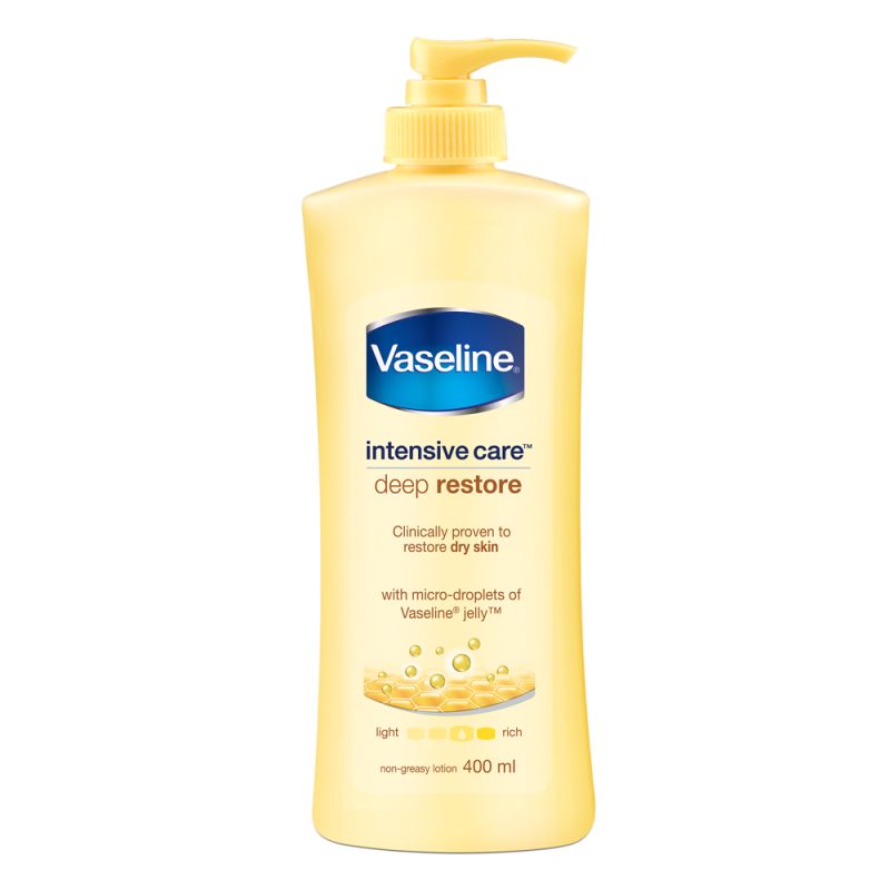 VASELINE Intensive Care Deep Restore 修護乳液400ml