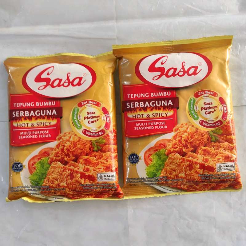 SASA Bumbu Serbaguna Hot & Spicy 辣味酥炸粉 210g