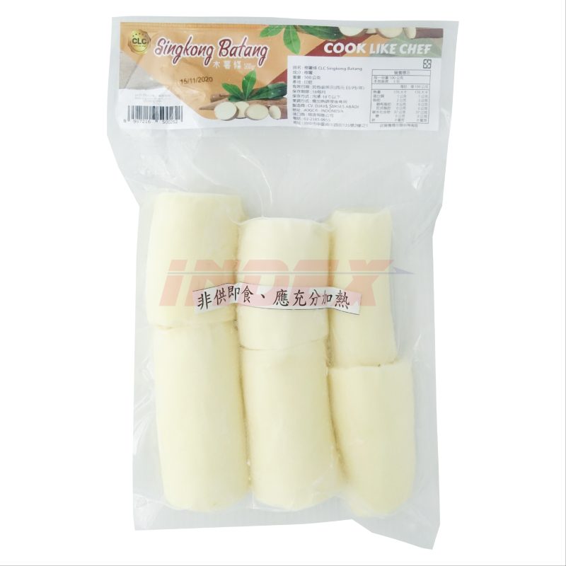 INDEX SUNRISE Singkong Batang 冷凍調製木薯條 500g