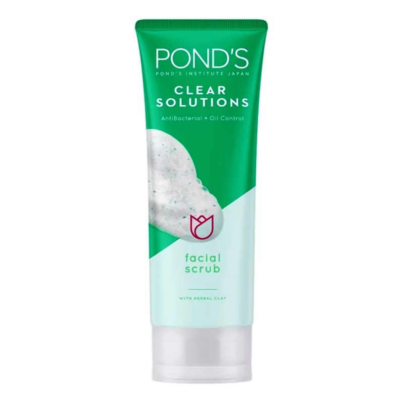 POND'S Facial Scrub Clear Solutions 洗面乳-青 100g