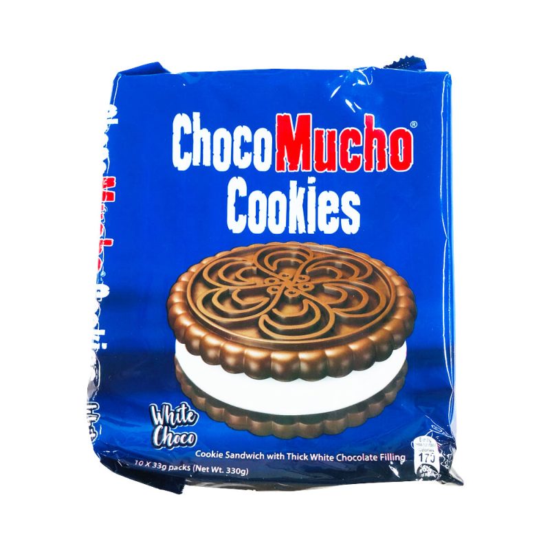CHOCO MUCHO White choco 白巧夾心餅乾 10*33g