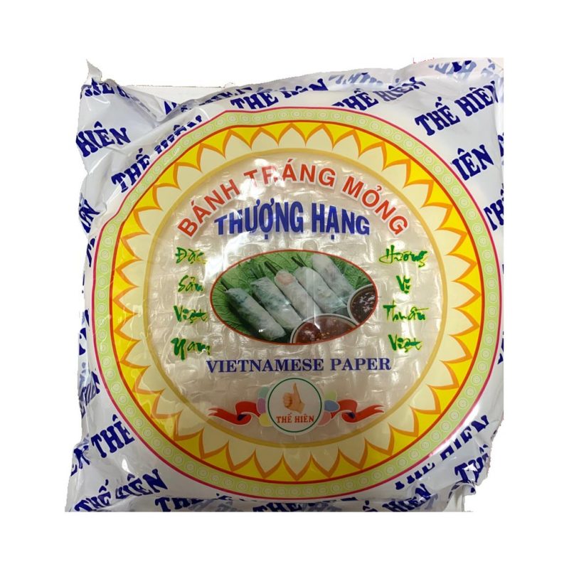 THE HIEN Rice Paper 16cm 澱粉皮(圓形-黃) 500g